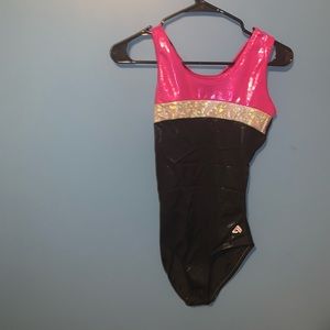 Alpha Factor Pink and Black AXL Leotard